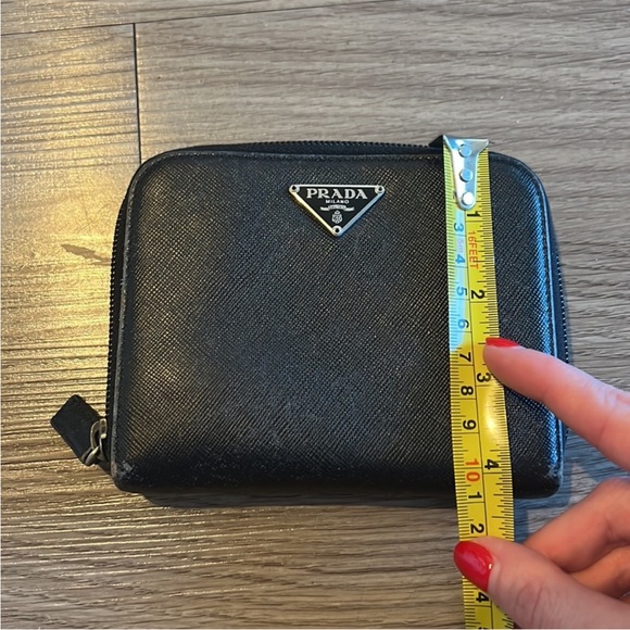 Authentic Prada Saffiano Leather Zip Around Wallet - Picture 12 of 14
